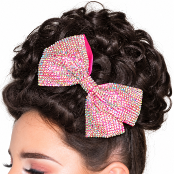Camelia Rose Sparkly Bow Clip