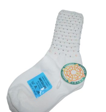Antonio Pacelli Ankle Length Premium Diamonte Socks